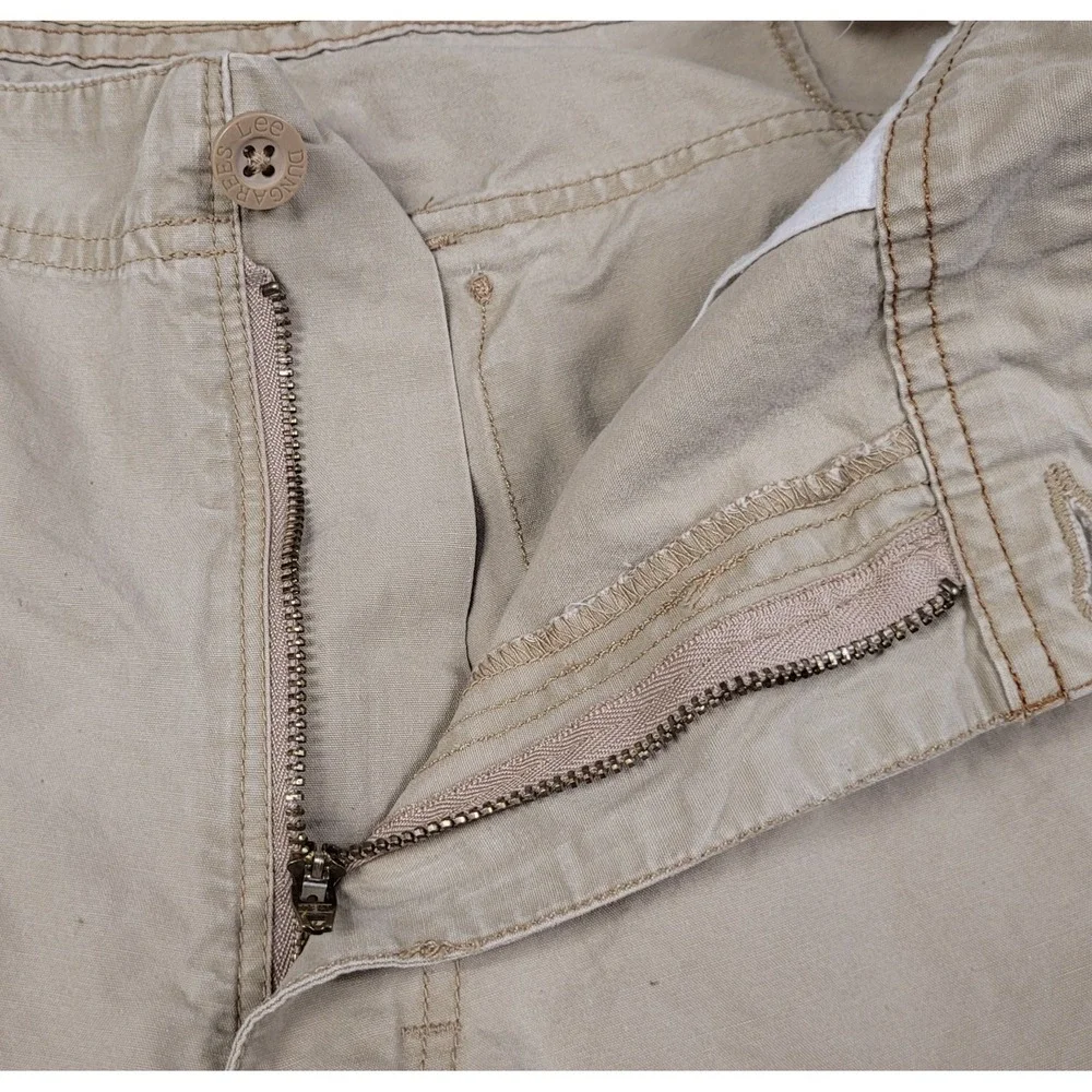 Lee Dungarees Men's Khaki / Tan Cargo Utility Shorts Size 34
